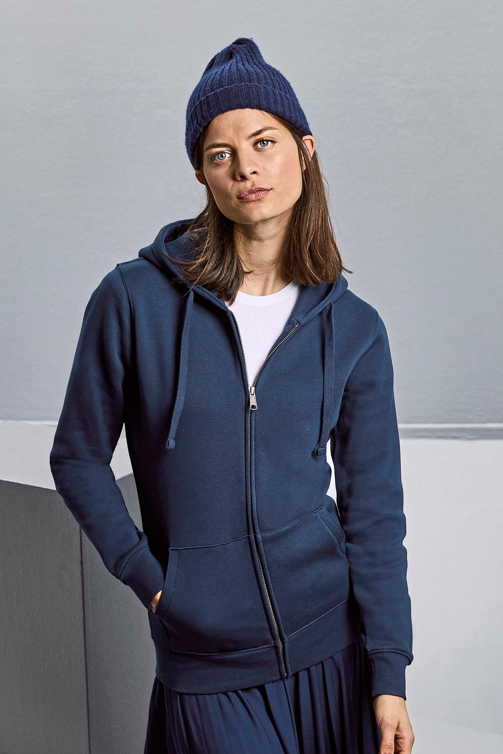 Russell Women's Authentic Zipped Hood Jacket